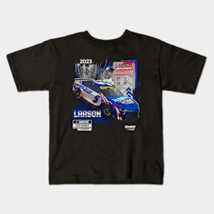 Kyle Larson Series Playoffs Kids T-Shirt